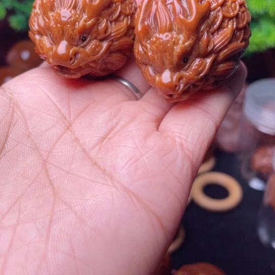 【闪购商品】手串/手链橄榄核35左右金币龙龟手球