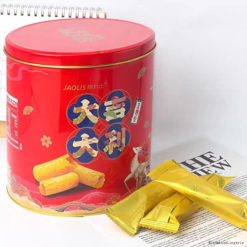 超大容量罐装角力士原味蛋卷美味可口休闲零食佳节馈赠精选优质之