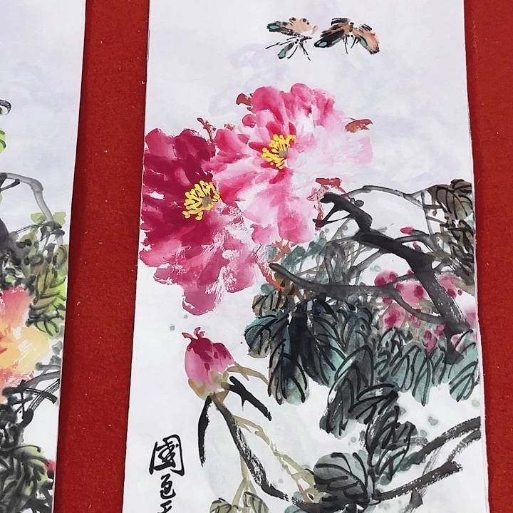 国画张圣敏先生纯手绘作品