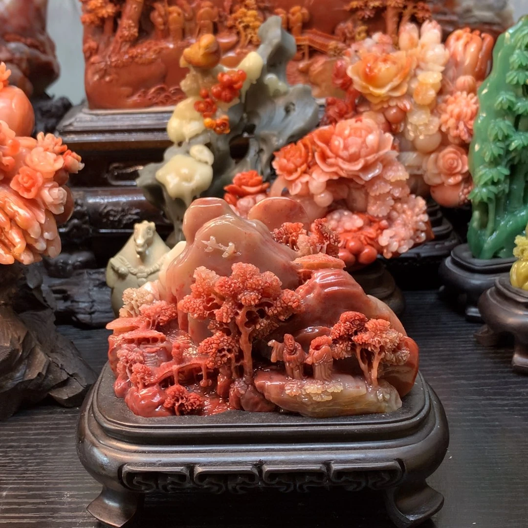 寿山石寿山石摆件