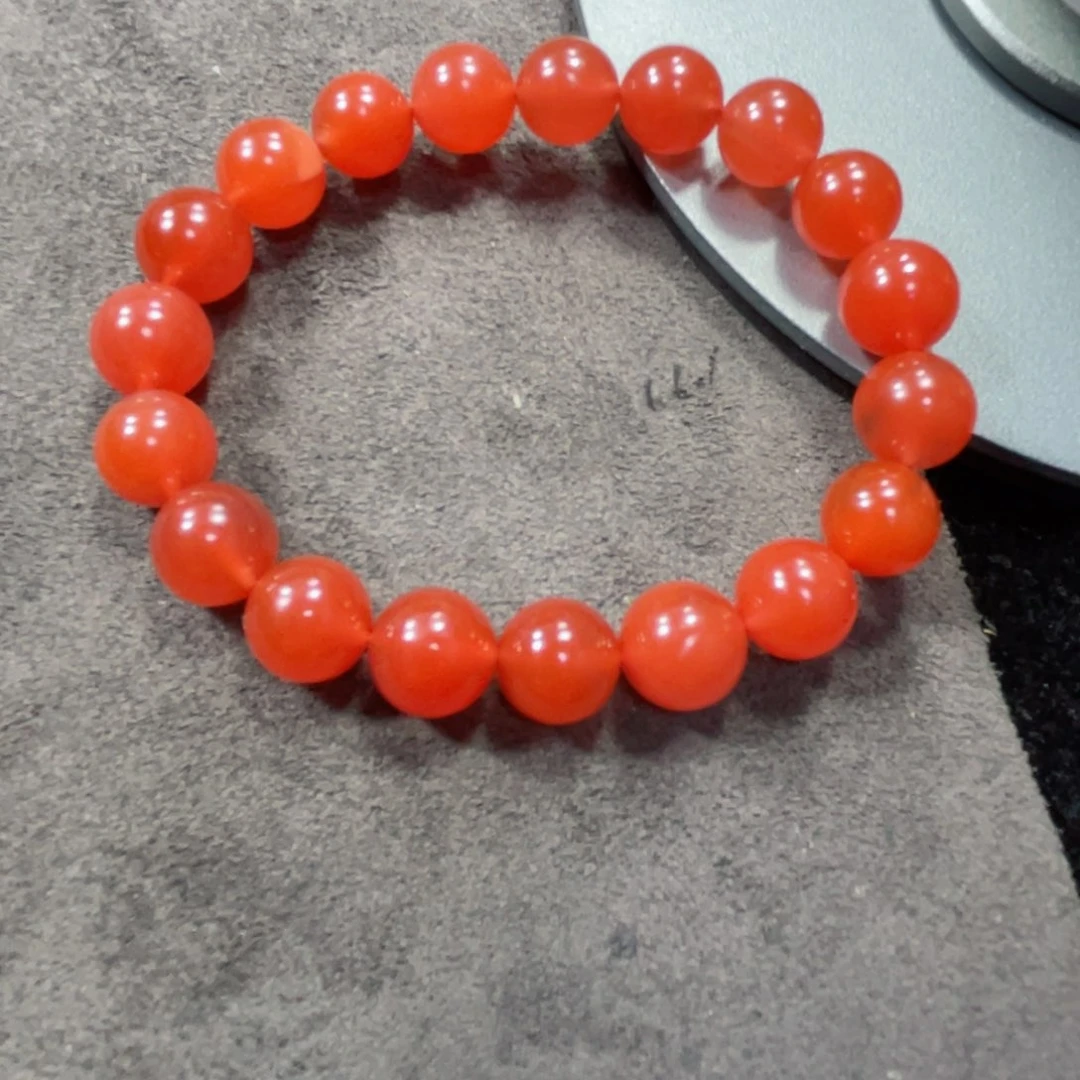 南红玛瑙项链未镶嵌顾*