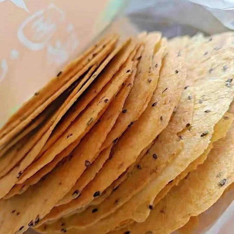 山东特产黄金芝麻焦饼压饼薄脆酥脆饼干即食解馋零食代餐香酥煎饼