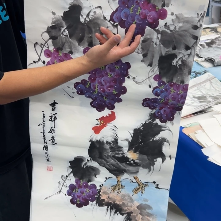 国画绘画作品请欣赏展示
