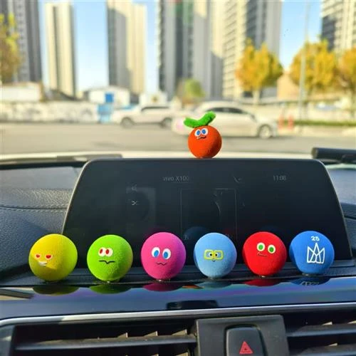 五月天车载吧唧球球摆件阿信表情球挂件桌面装饰周边应援互黑