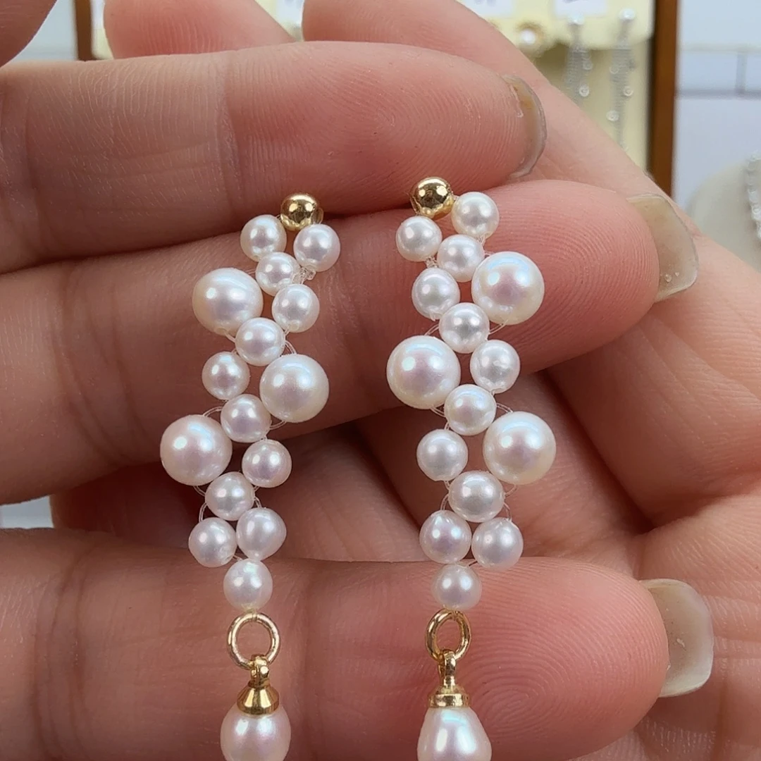 耳饰淡水珍珠未镶嵌