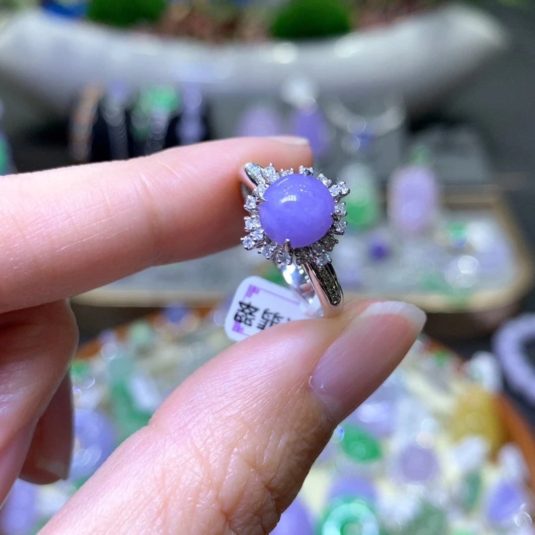 【闪购商品】翡翠颈饰18K金镶嵌翡翠吊坠项链