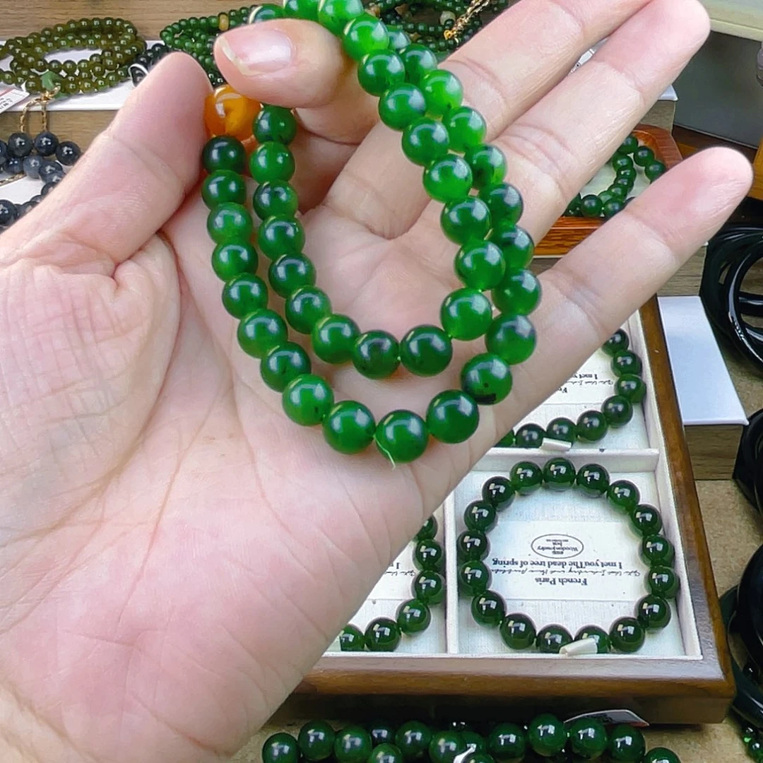 手链未镶嵌和田玉草***果