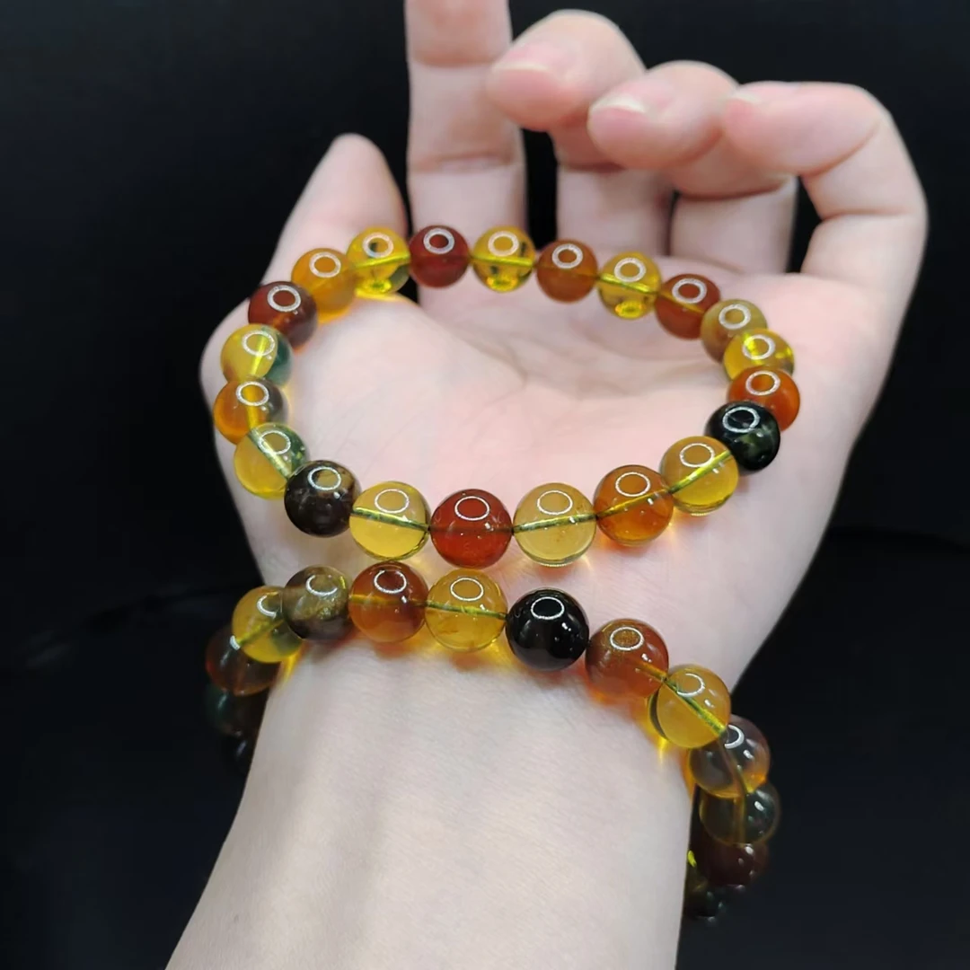 【康康严选】多宝琥珀单圈手串K2【多样性发其一】约9mm+
