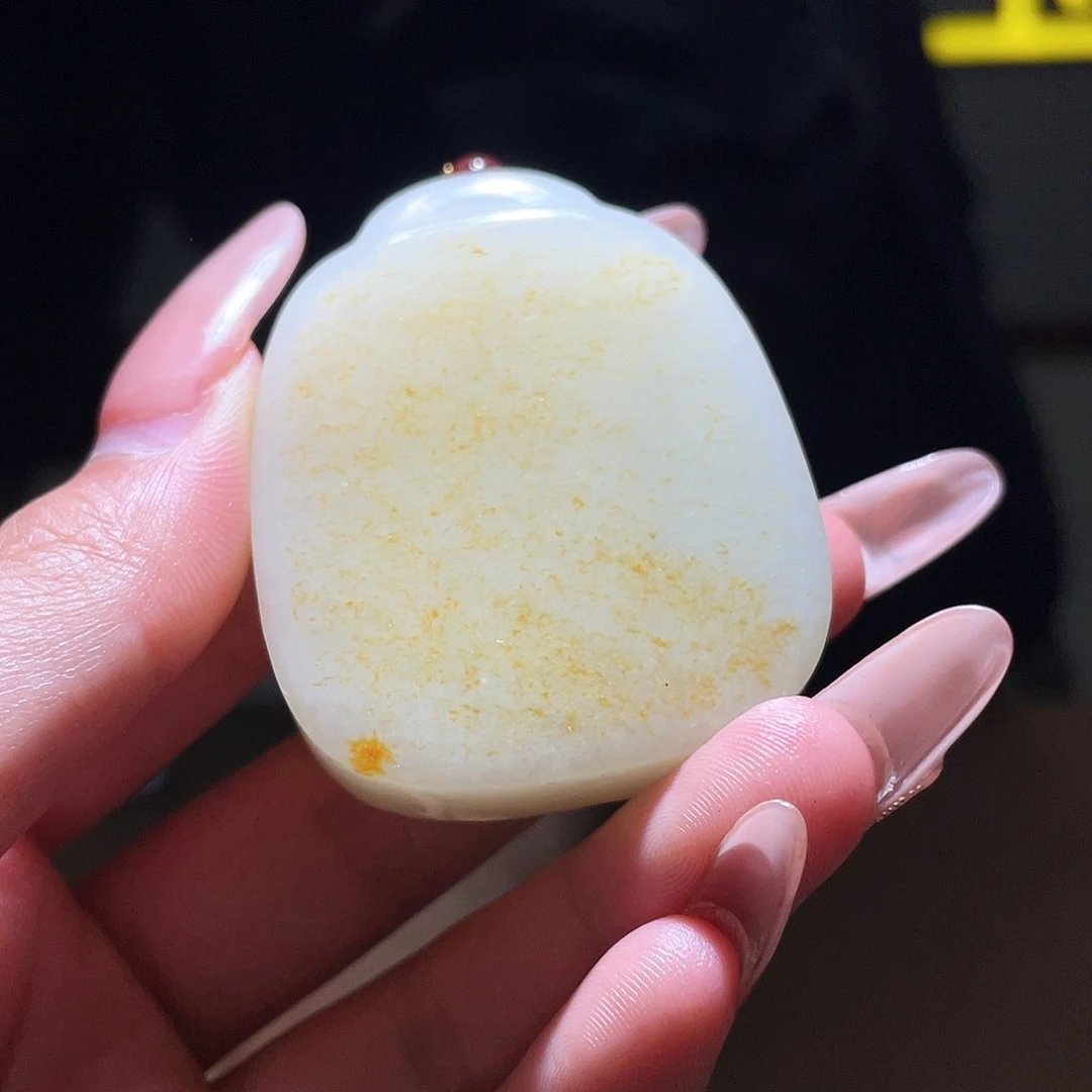 和田玉未镶嵌颈饰D2