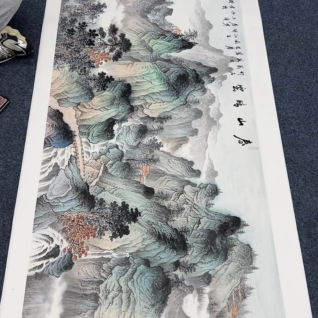 国画纯手绘作品欣赏