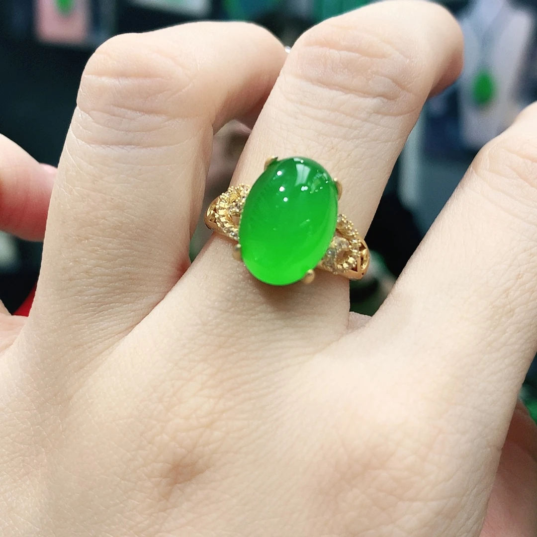 玛瑙/玉髓合金戒指