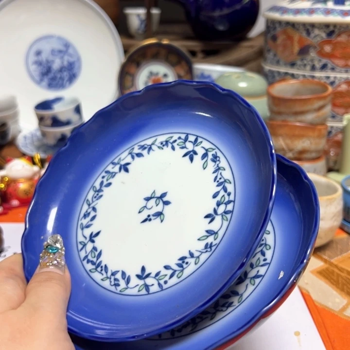 盖碗一**儿瓷器直播放漏中