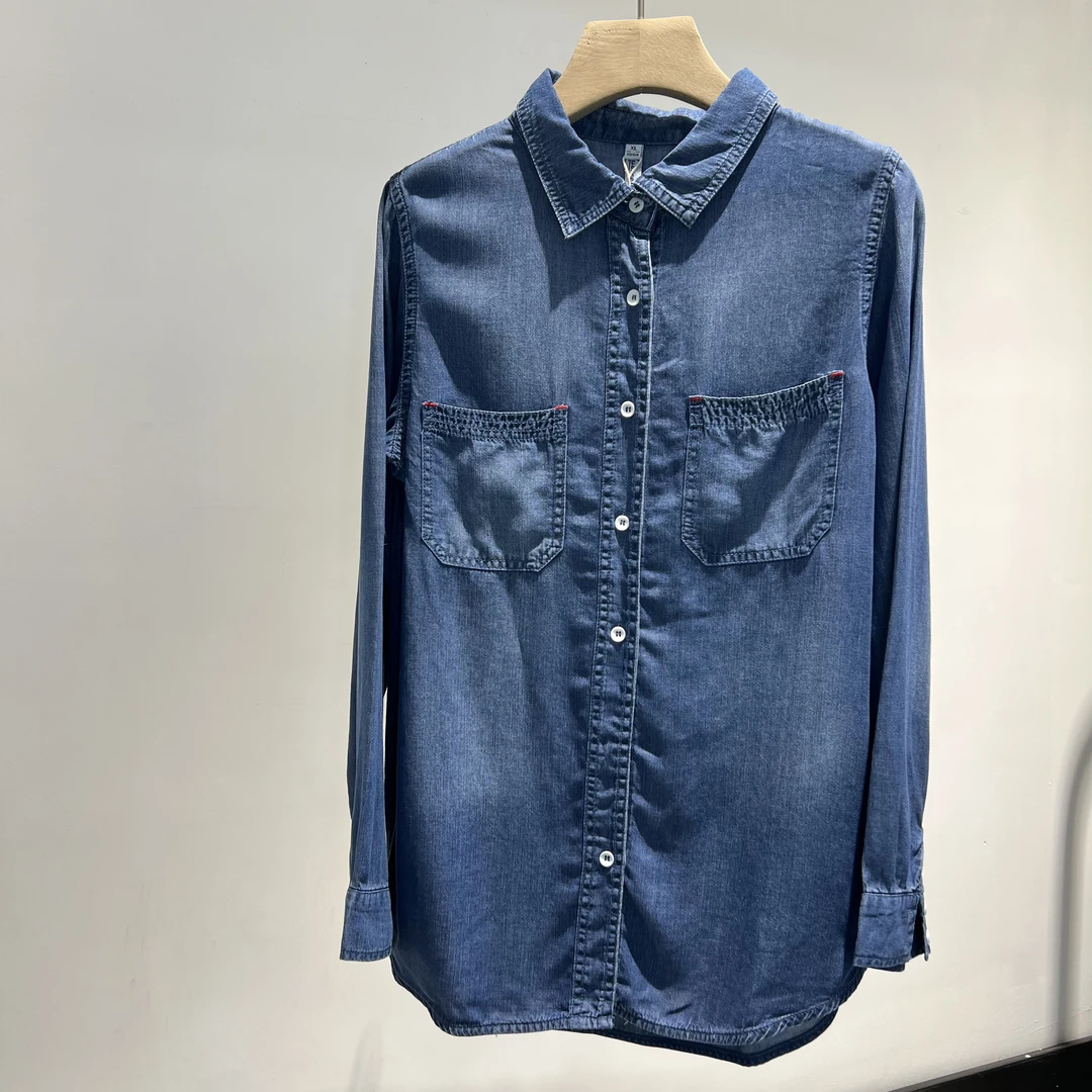 2025春季新款牛仔开衫女薄款港味复古叠穿外搭早秋休闲外套上衣