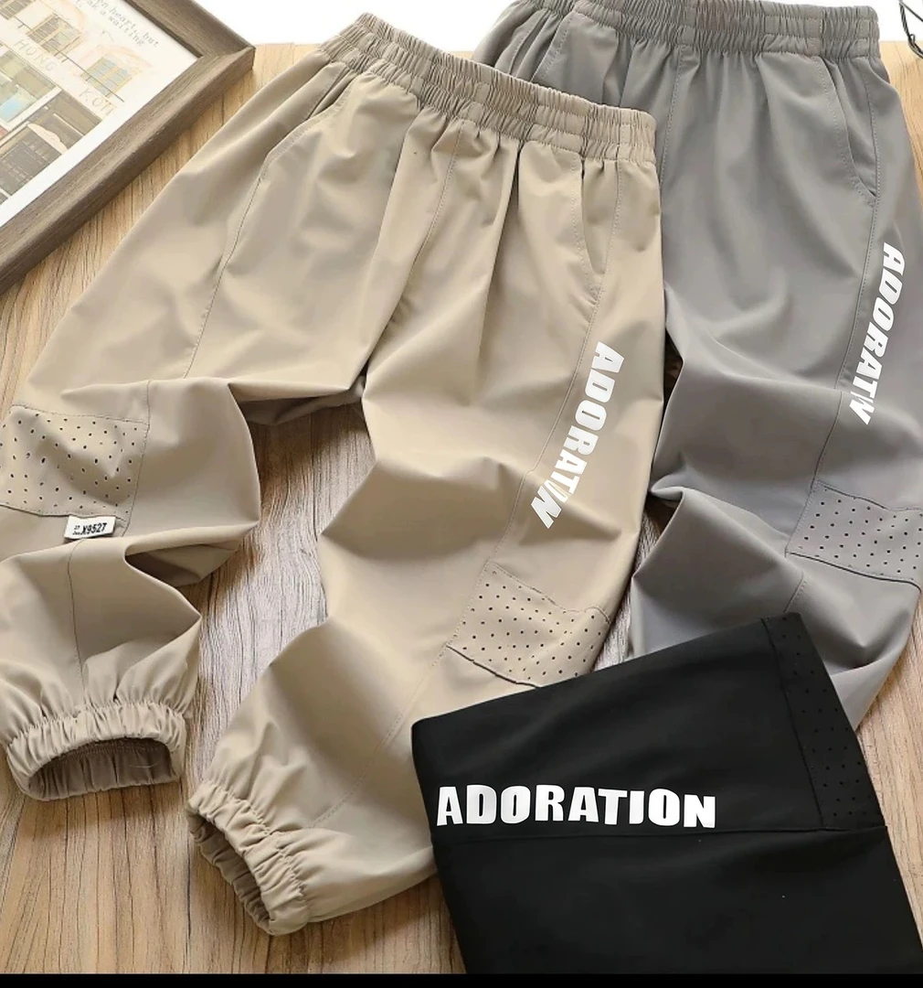 【透气网眼速干裤】儿童薄款速干裤中大童弹力夏季宽松透气防蚊裤