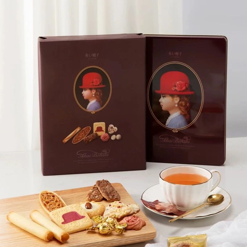 红帽子紫色什锦礼盒饼干(17枚) 116.6克/盒 有效期26.05.07