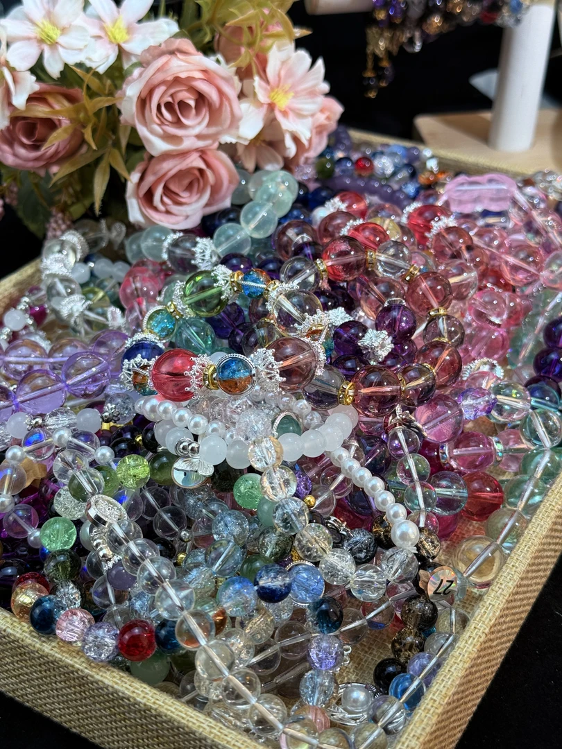 DIY仿水晶手串发饰8mm-16mm