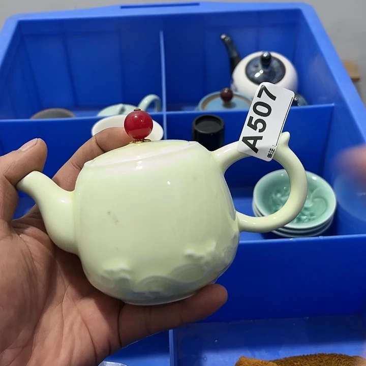 茶具默认微瑕瓷器、茶具、壶、摆件，介意勿拍