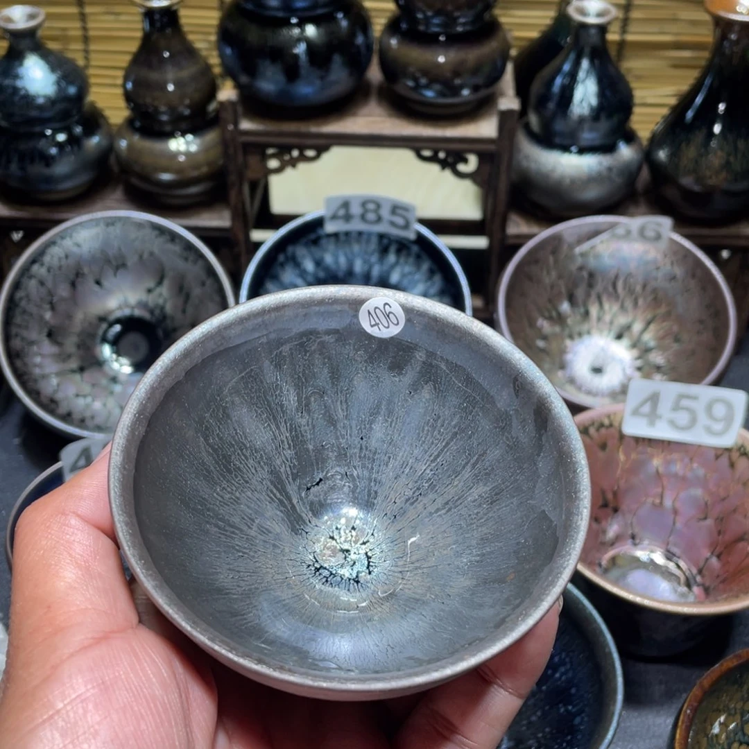 茶盏麻**哥茶杯陶瓷建盏陶瓷406