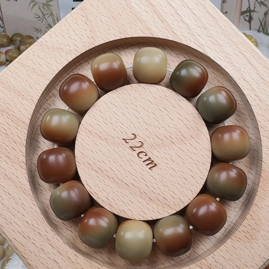 吊坠白玉菩提卡17干磨敦煌精品