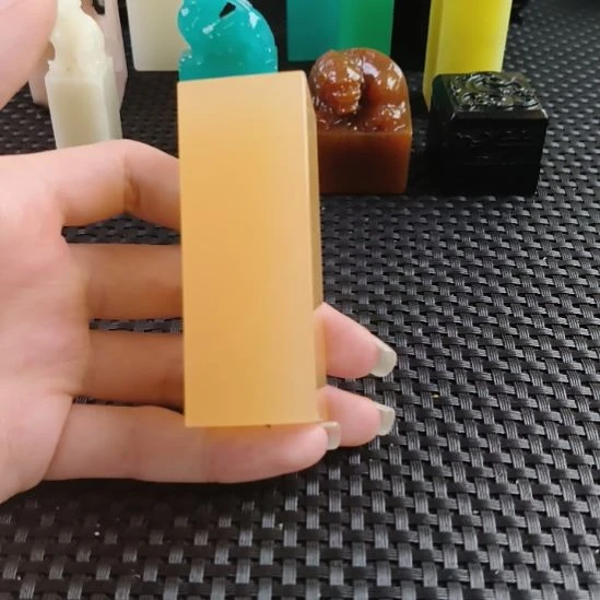 Y***i寿山石印石金田黄素章六面平