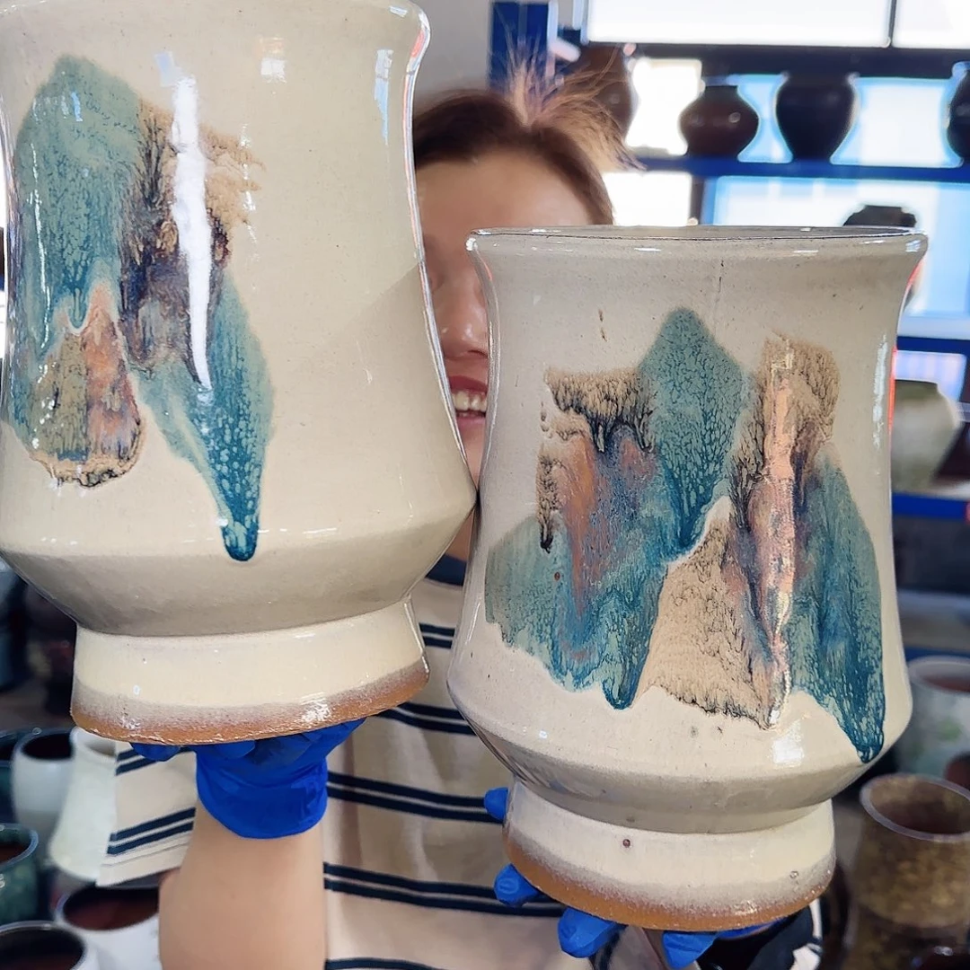 花盆紫砂高24口16