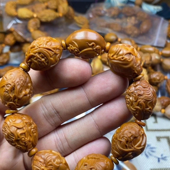 橄榄核手串/手链橄榄核雕工艺手串