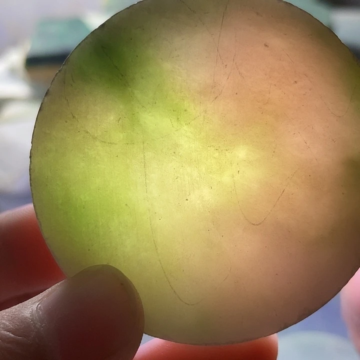 翡翠挂件未镶嵌毛料78