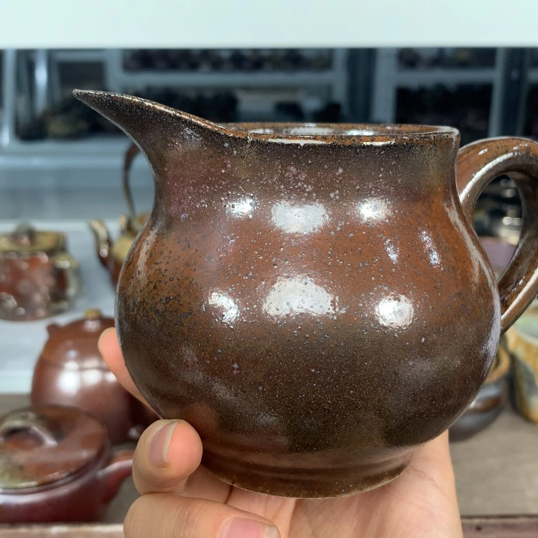 用***4紫砂茶壶纯自然柴烧