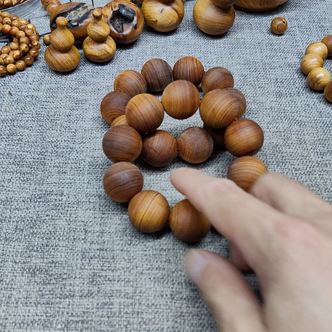 柏木（崖柏）2.5毛珠子黑油陈华料