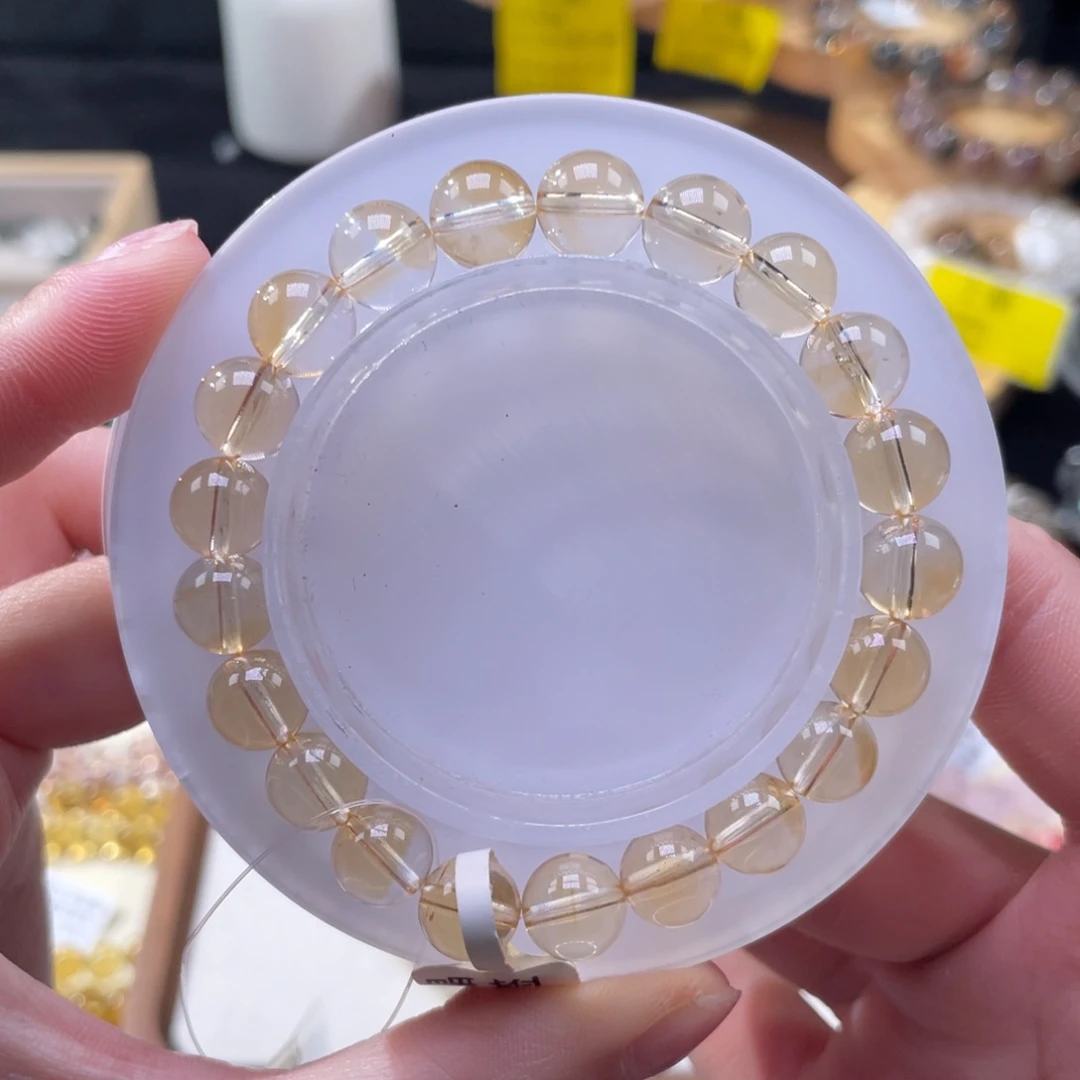 水晶手串未镶嵌一****?553   9mm