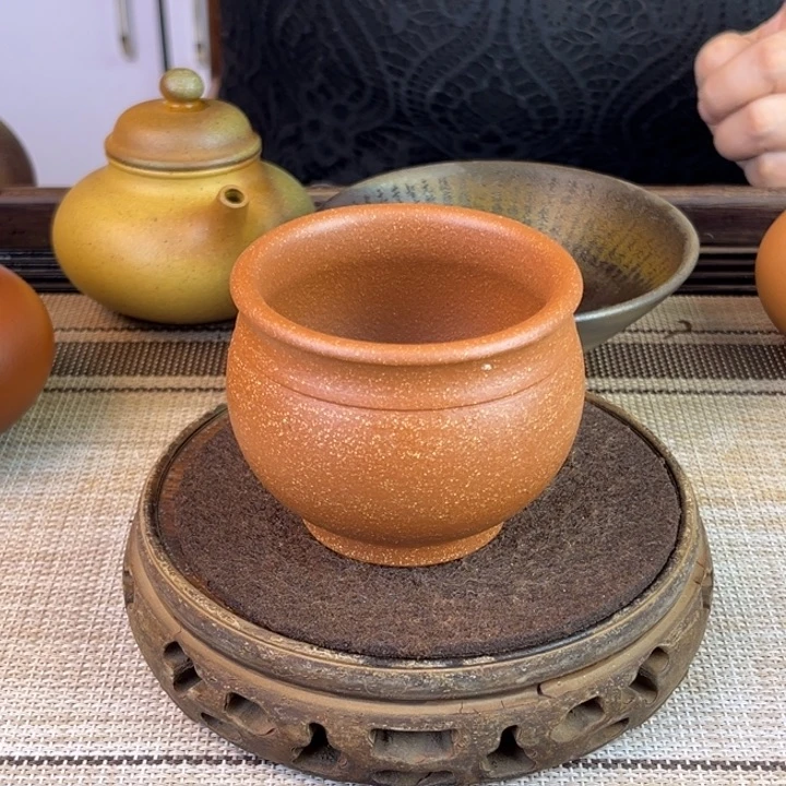 紫砂茶壶桃花段150cc