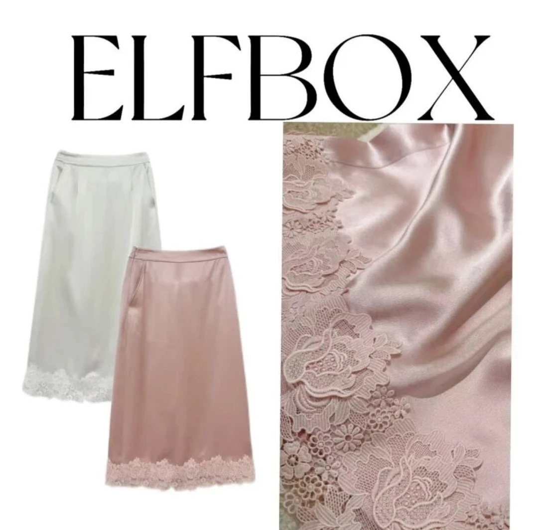 《晓君定制》4361春夏气质时尚百搭复古新中式醋酸半身裙