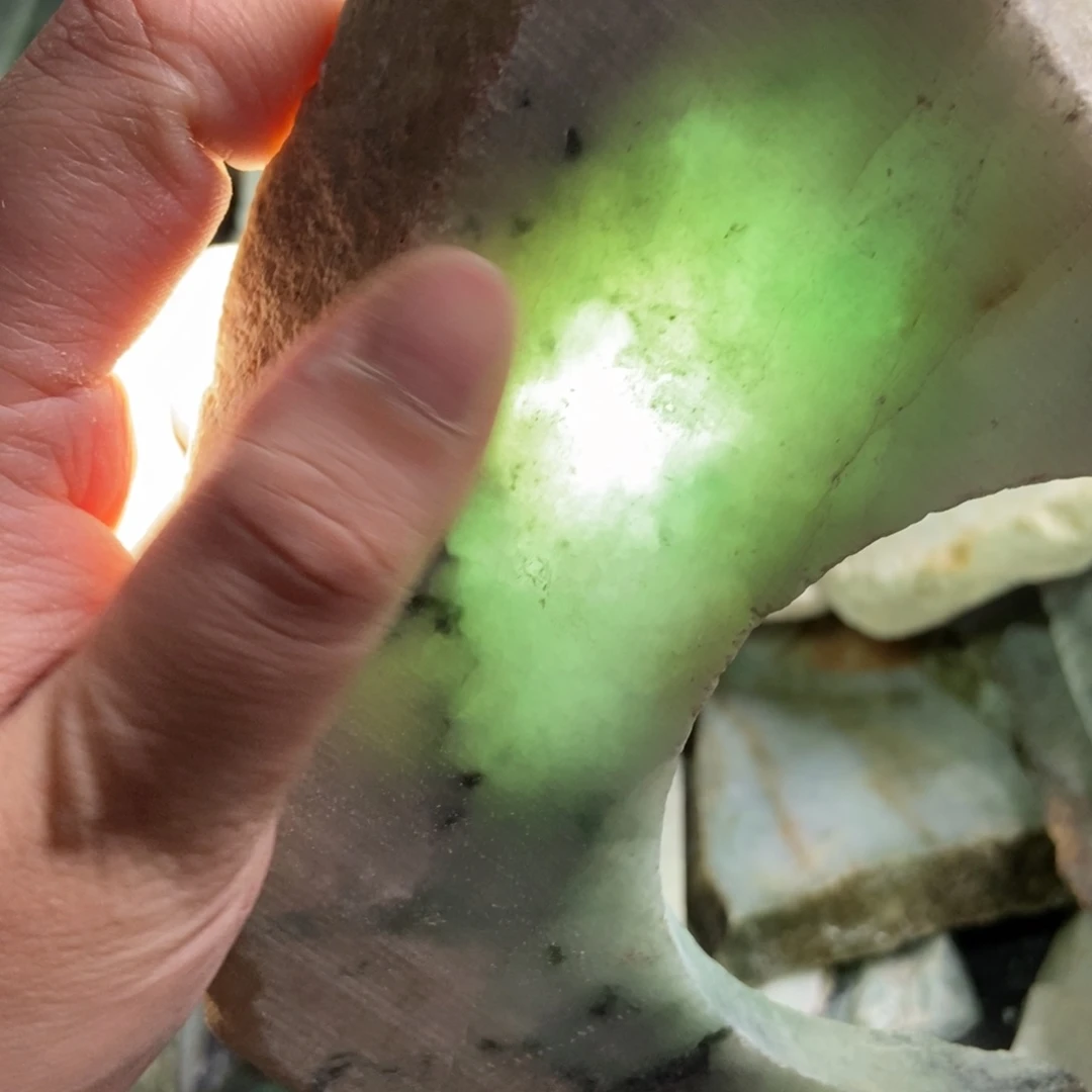 未镶嵌挂件翡翠天然翡翠