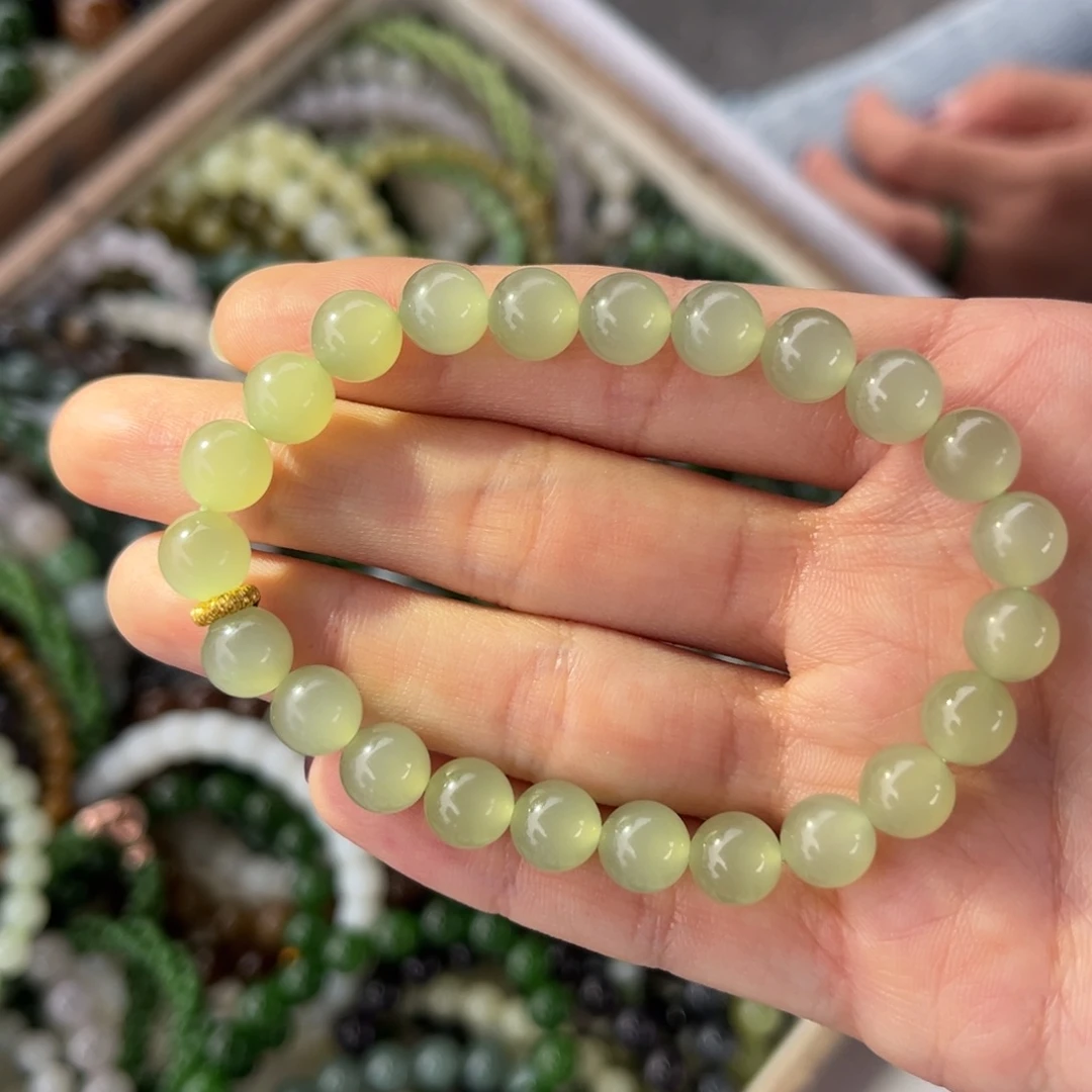 手串未镶嵌和田玉7-8