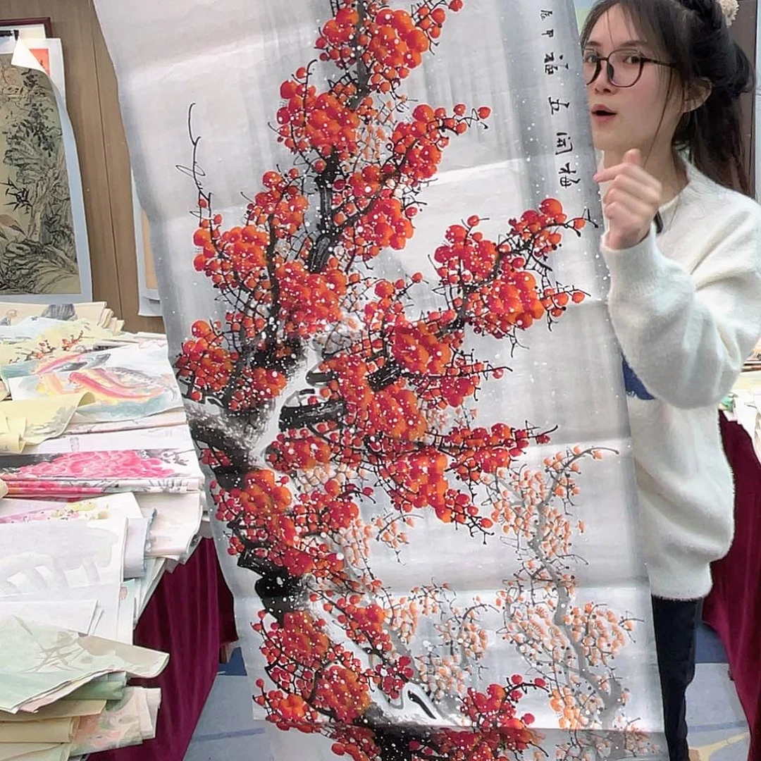 国画美女你好今天有没有收到