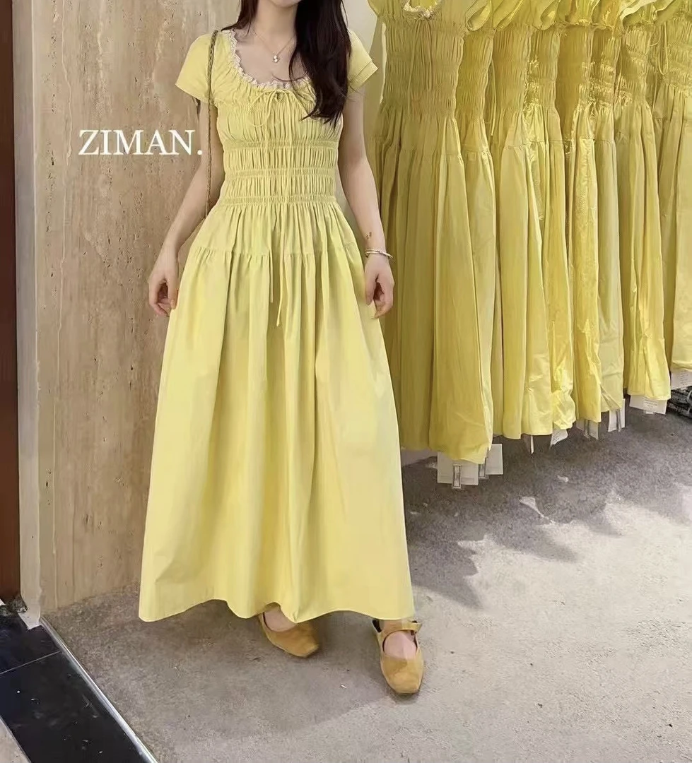 2025年夏季新款遮肉显瘦气质百搭时尚高品质连衣裙