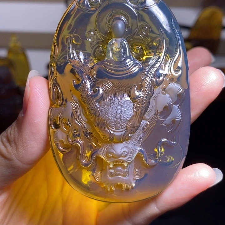 未镶嵌琥珀琥珀画C****Z