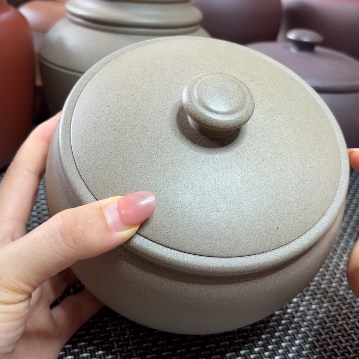 紫砂茶叶罐中高端紫砂茶叶罐