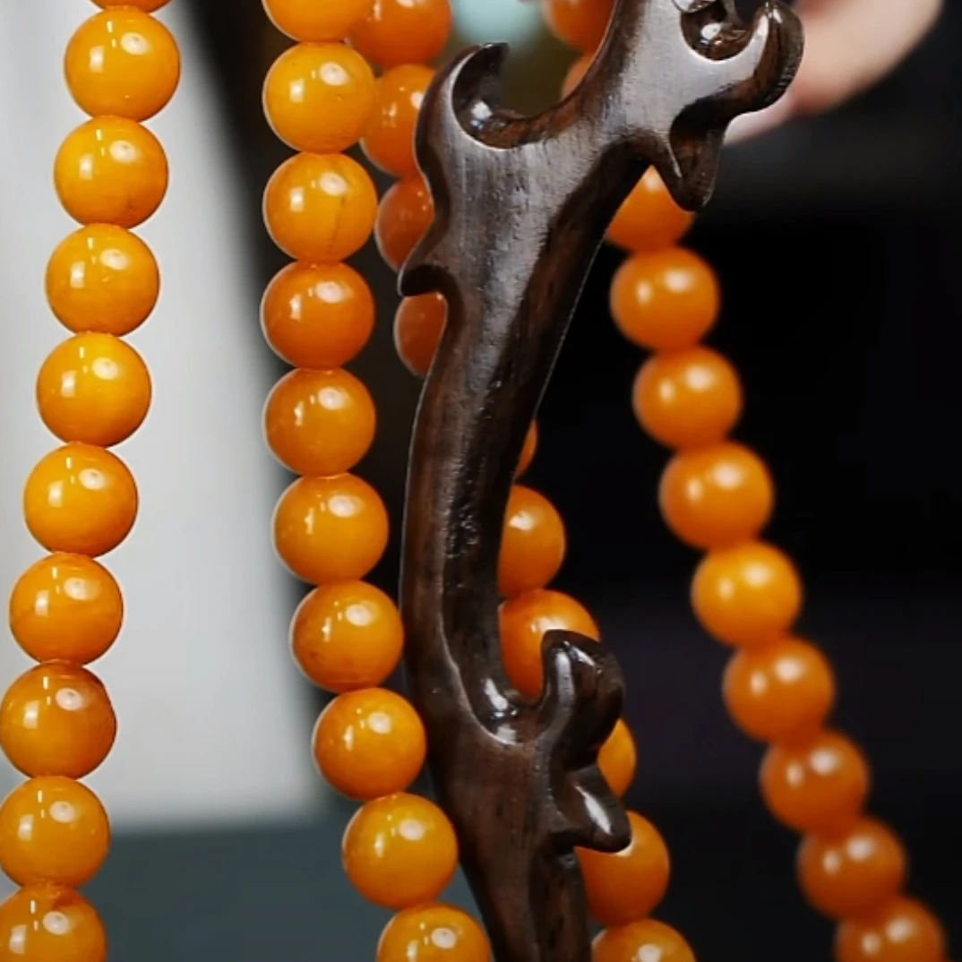 文山居Z蜜蜡108朝珠84842