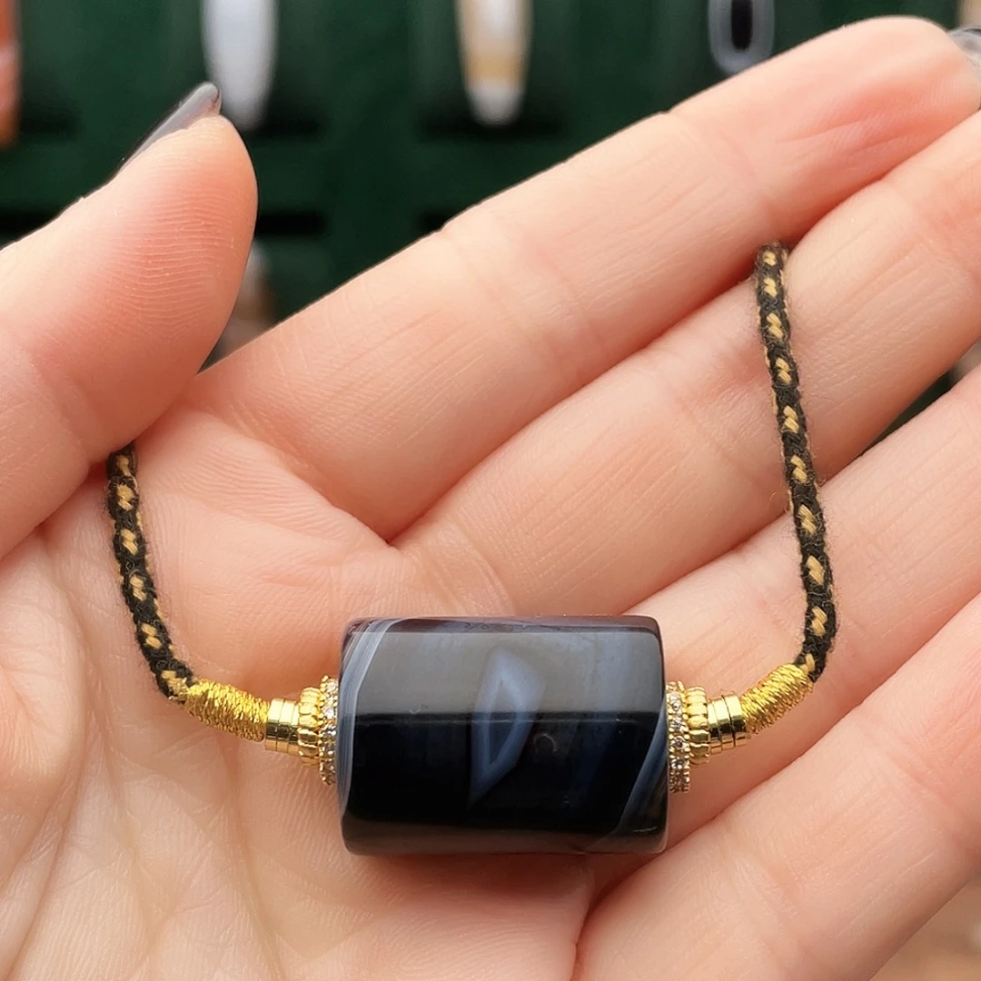 玛瑙/玉髓合金珠宝半成品