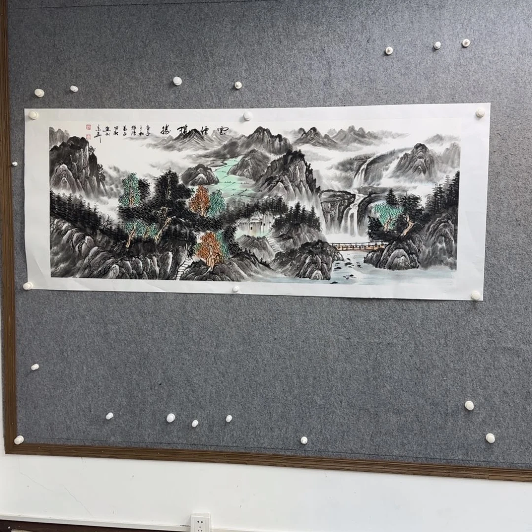 书法作品多次参加