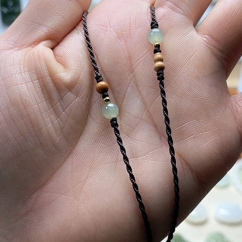 【闪购商品】和田玉颈饰未镶嵌吊坠绳