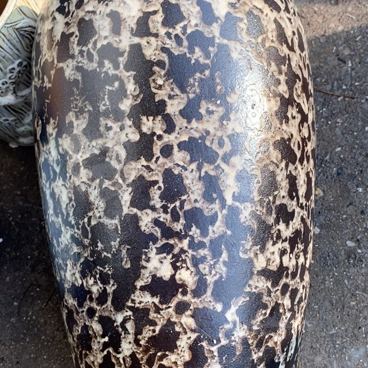 紫砂花盆高约33口18瑕疵