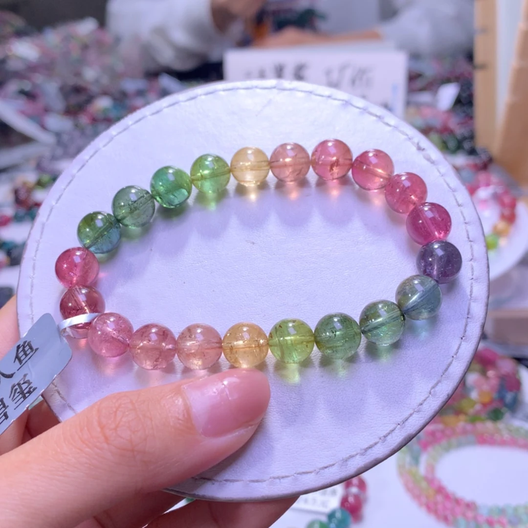 【闪购商品】未镶嵌手链碧玺9mm左右