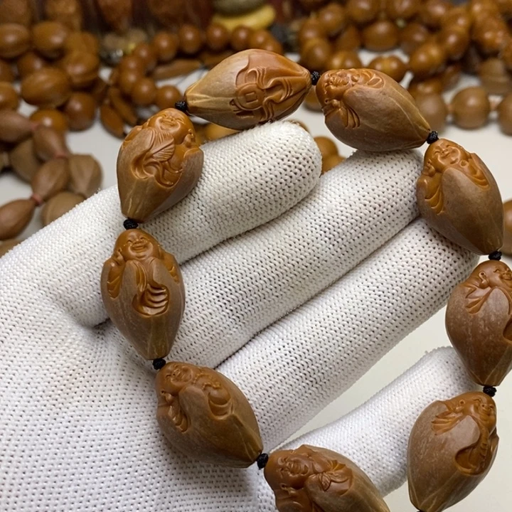 手串/手链橄榄核橄榄核雕刻包衣米勒