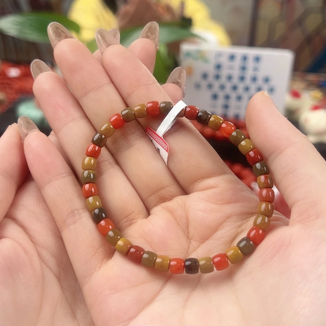 南红玛瑙未镶嵌手串