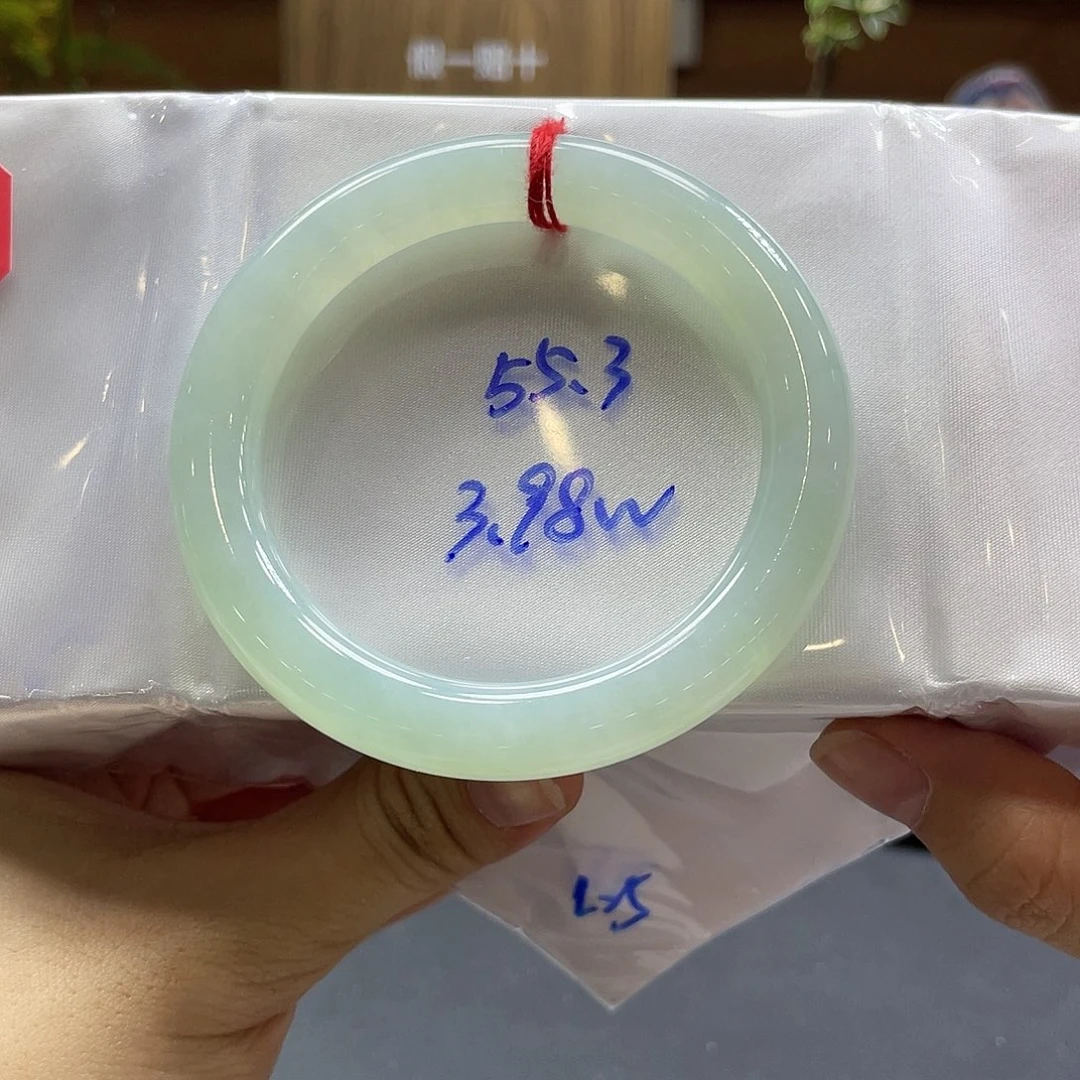 翡翠未镶嵌手镯49 号