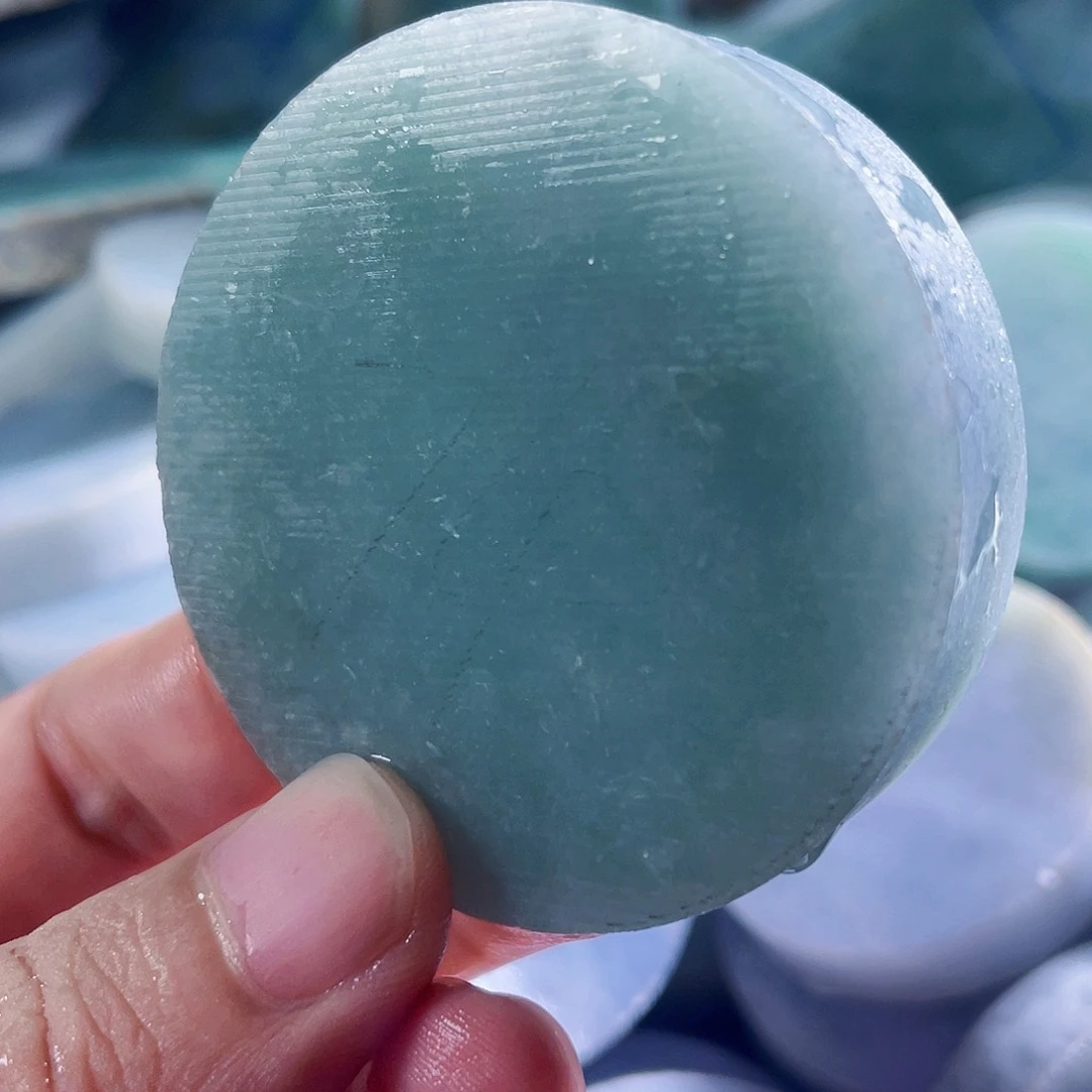 铭***娱翡翠裸石天然翡翠A货