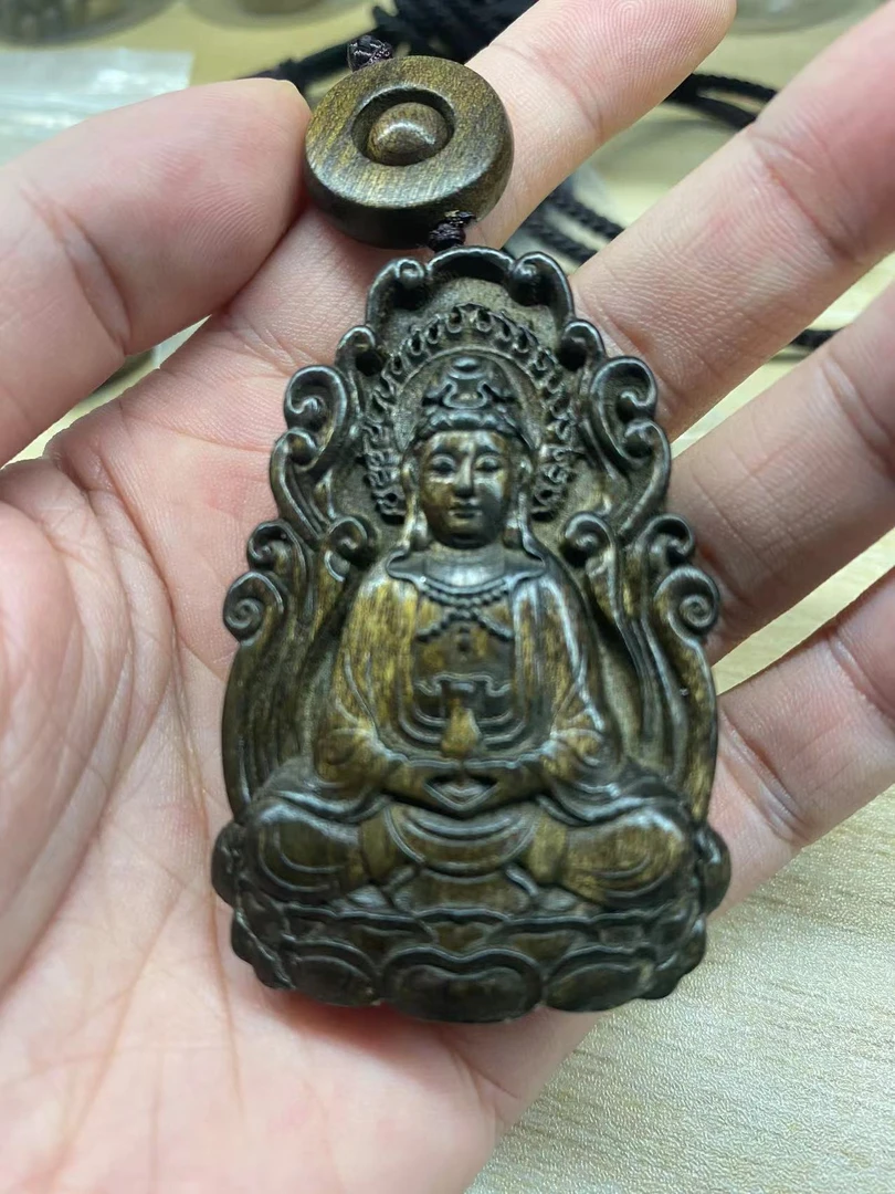 观音装饰挂牌家居饰品老料香味好！！！