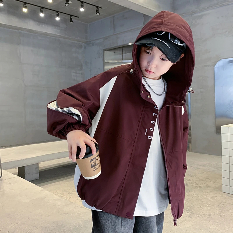 儿童装男童秋装夹克外套2025新款春秋款中大童秋季帅气男孩风衣潮